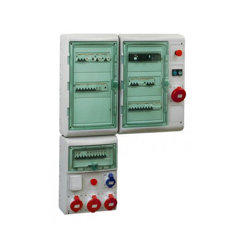 Пылевлагозащищенный щит SE Kaedra 3x12 модулей IP65