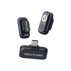 Петличный микрофон Hollyland Lark A1 Mini Duo USB-C Черный