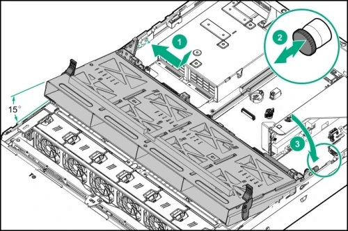 Опция HP Enterprise/DL38X Gen10 4LFF Midplane SAS/SATA HDD Kit