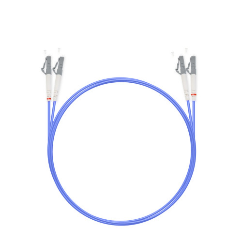Патч Корд Оптоволоконный LC/UPC-LC/UPC MM OM4 50/125 Duplex 3.0мм 1 м