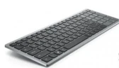 Клавиатура Dell/Compact Multi-Device Wireless Keyboard - KB740 - Russian (QWERTY)/Bluetooth