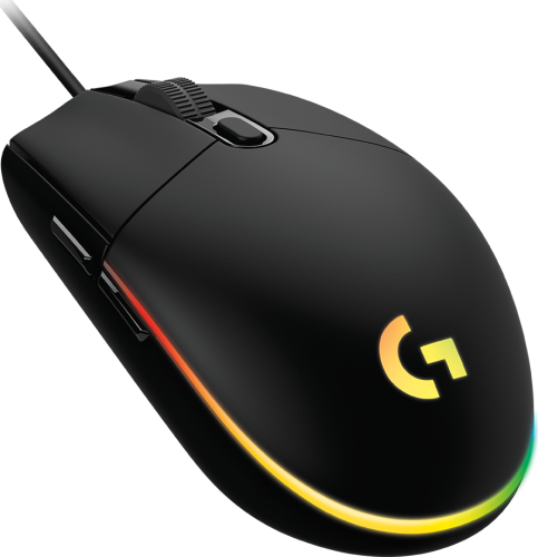 Мышь игровая Logitech G102 LIGHTSYNC, Black (арт. 910-005823, M/N: MU0054)
