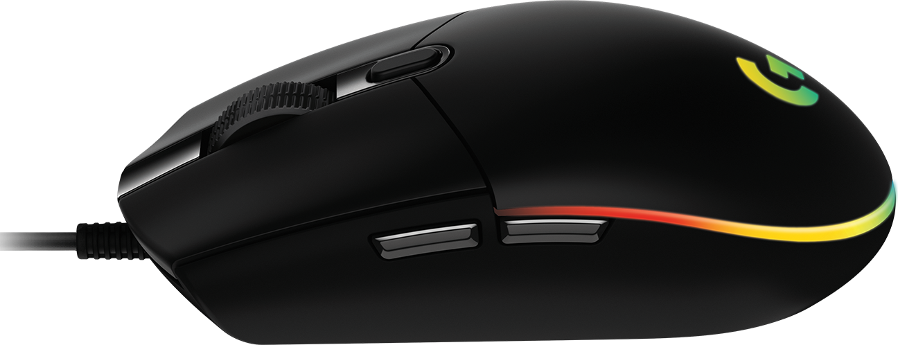 Мышь игровая Logitech G102 LIGHTSYNC, Black (арт. 910-005823, M/N: MU0054)