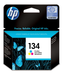 Картридж HP 134 Tri-Color Original Ink Cartridge для HP Deskjet 460 / 470 / 4163 / 5743 / 5943 / 6543 / 6623 / 6843 / 6983 / 6943 / 9803. HP OfficeJet 6213 / 6313 / 7213 / 7313 / 7413. HP OfficeJet K7103 / 100 mobile / 150 mobile . HP Photosmart 325 / 33
