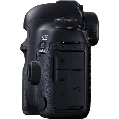 Фотоаппарат цифровой Canon EOS 5D Mark IV Body без объектива, черный, 22Mpx CMOS 35мм, HD1080/30, экран 3.2'', Li-ion