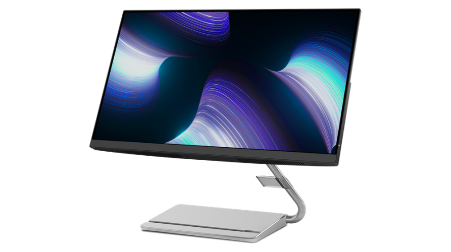 Монитор Lenovo 66EEGAC3EU Q24i-20 23.8" IPS/1920x1080/75Hz/AMD FreeSync/4ms/1000:1/3M:1/300nit/Lift 80mm/2 x HDMI 2.0/DP 1.4/2 x 3W
