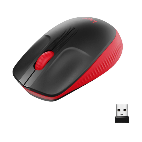 Мышь беспроводная полноразмерная Logitech M190 Red (M/N: MR0087 / CU0019)