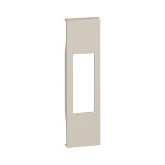 Лицевая панель Bticino KM02 Living Now розетки итал.ст. 1 модуль Песочный