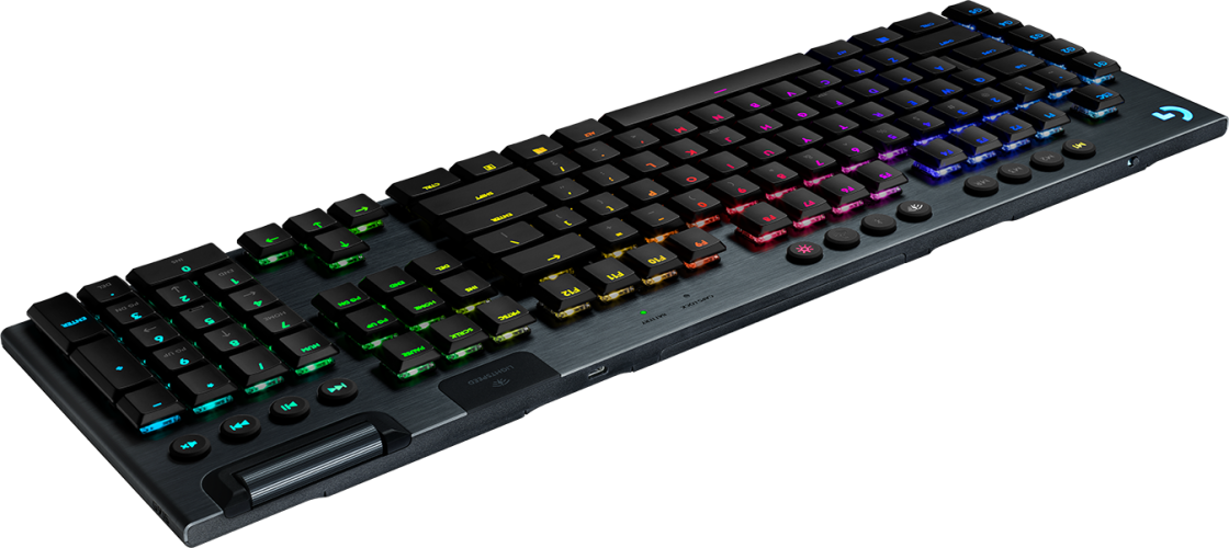 Клавиатура игровая Logitech G915 LIGHTSPEED RGB GL Tactile (механическая, беспроводная) (M/N: Y-R0069 / CU0021)