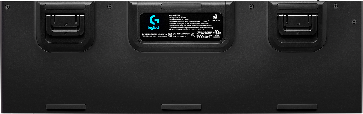 Клавиатура игровая Logitech G915 LIGHTSPEED RGB GL Tactile (механическая, беспроводная) (M/N: Y-R0069 / CU0021)