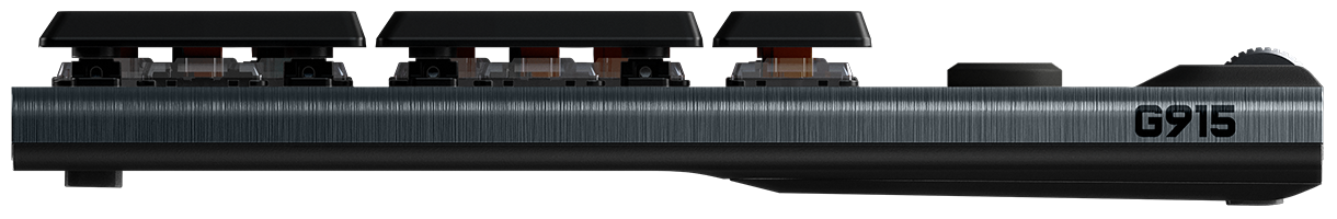 Клавиатура игровая Logitech G915 LIGHTSPEED RGB GL Tactile (механическая, беспроводная) (M/N: Y-R0069 / CU0021)