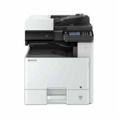 МФУ лазерное Kyocera ECOSYS M8130cidn (A3), Printer/Scanner/Copier, цветное, 1200x1200 dpi, 30/15 ppm (A4/A3), 1.5 GB, 1.2 GHz, tray 100+500 sheets, USB+Ethernet, Duplex, 50-sheet ADF, drum 200k, starter toner