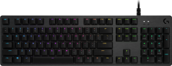 Клавиатура игровая Logitech G512 CARBON LIGHTSYNC RGB Mechanical Gaming Keyboard with GX Brown switches-CARBON-RUS-USB-N/A-INTNL-TACTILE (M/N: Y-U0034)