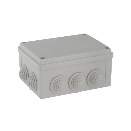 Коробка ответвительная с 10 кабельными вводами DKC 54100.32мм IP55, 190х140х70 мм