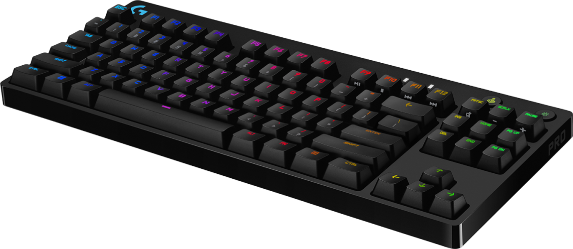 Клавиатура игровая Logitech G PRO Mechanical Gaming Keyboard - N/A - RUS - USB - N/A - INTNL (M/N: YU0039)