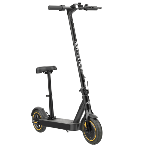 Электросамокат HIPER Triumph M88s Black, колеса 8.5” шины надувные шины, 400 Вт мотор, батарея 7,5Ач(36В,270Втч), до 25кмч, черный