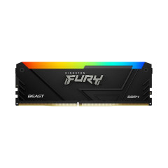 Модуль памяти Kingston FURY Beast RGB KF432C16BB2A/8WP DDR4 8GB 3200MHz