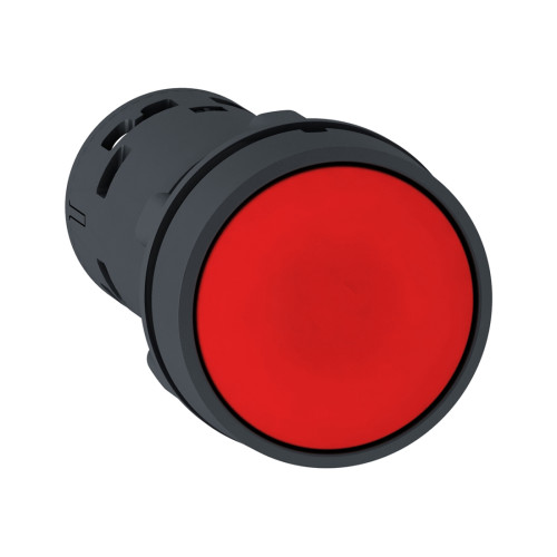 Кнопка SE XB7NA45 c возвратом красная 22мм НО+НЗ