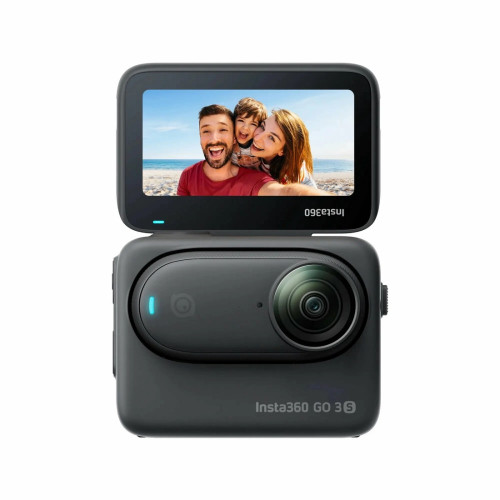 Экшн-камера Insta360 GO 3S Standard Bundle 128 Gb Midnight Black