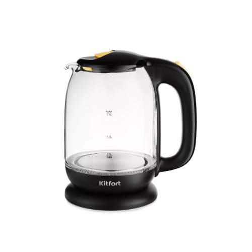 Чайник электрический Kitfort КТ-625-4 желтый