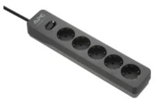 Сетевой фильтр APC/Essential SurgeArrest 5 Outlet Black/5 розет./1,52 м/10 А/230V