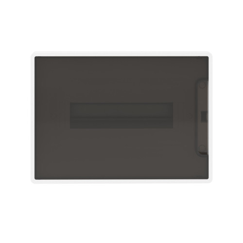 Щиток встраиваемый FRAME белый DKC F12B1WD 12 модулей с тонированной дверцей