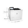 Принтер лазерный HP LaserJet Ent M611dn Printer