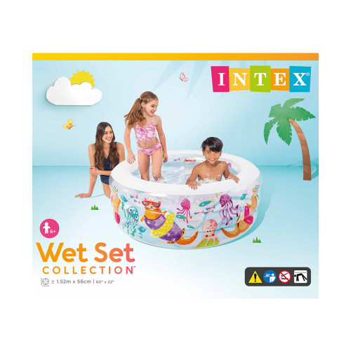 Надувной бассейн детский Intex 58480NP
