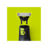 Сменные лезвия 360 Philips с насадками для тела для OneBlade QP624/50 2 шт