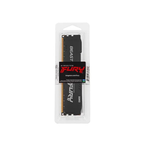 Модуль памяти Kingston FURY Beast Black KF318C10BB/8 DDR3 8GB 1866MHz