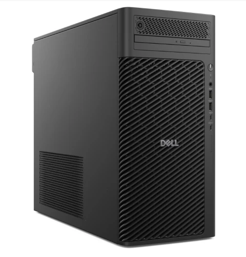 Рабочая станция Dell/Pro Max Tower T2 FCT2250/Tower/3г/Core Ultra 7/265/1,8 GHz/32 Gb/SSD/1000 Gb/No ODD/GeForce/RTX 2000 Ada/16 Gb/Windows 11/Pro/64/