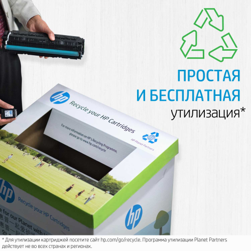 Картридж HP LaserJet Pro CP1525/CM1415 Cyn Crtg для CLJ CP1525/CM1415MFP