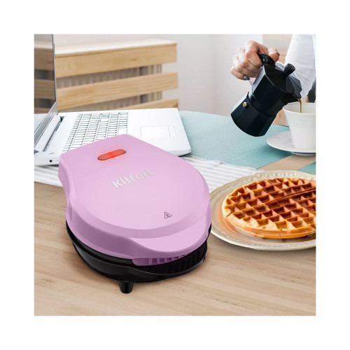Вафельница для бельгийских вафель Kitfort КТ-3685