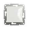 Переключатель одноклавишный SE EPH0470121 Asfora механизм быстрозажим. клеммы белый
