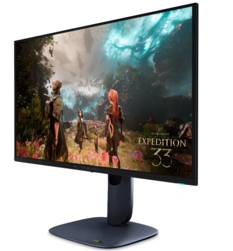 Монитор Dell/AW2725Q/27 ''/OLED/3840x2160 Pix/Video port/1 DisplayPort 1.4 (HDCP 1.4 & 2.3) port (Supports up to 3840 x 2160, 240 Hz, DSC, HDR)/2 HDMI