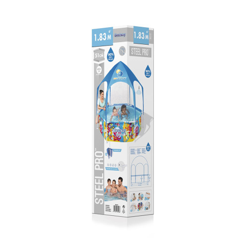 Каркасный бассейн детский Bestway 5618T (высота борта 51 см)