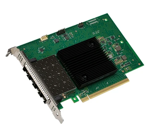 Сетевой адаптер Dell/Intel E810 Quad Port 10/25GbE SFP28 Adapter OCP NIC 3.0 CK