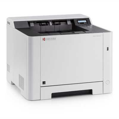 Цветной Лазерный принтер Kyocera P5026cdw (A4, 1200 dpi, 512Mb, 26 ppm, дуплекс, USB 2.0, Gigabit Ethernet, Wi-Fi), отгрузка только с доп. тонером TK-5240CMYK