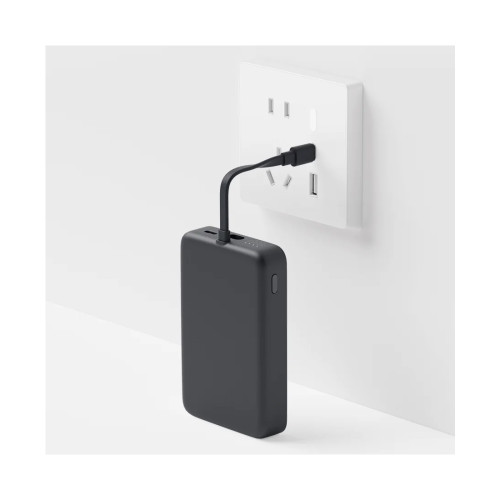 Портативный внешний аккумулятор Xiaomi 33W Magnetic Power Bank 10000mAh (Integrated Cable) White