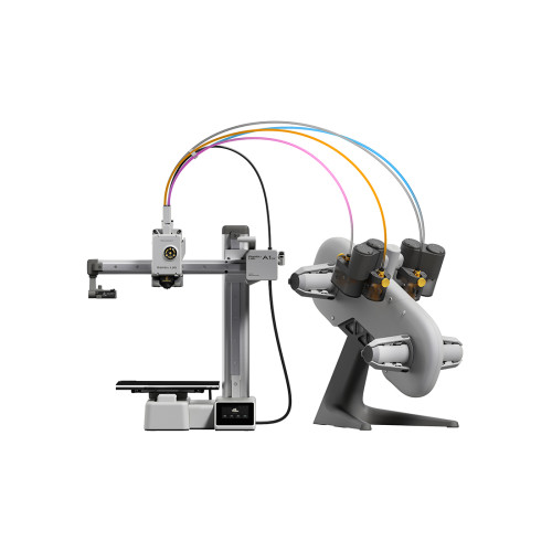 Филаментный 3D принтер Bambu Lab A1 mini-Combo-EU (PF002-M+SA005-EU)