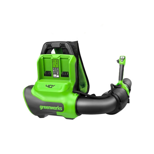 Ранцевая воздуходувка аккумуляторная Greenworks 2408107 GD40BPG2 40V бесщеточная без АКБ и ЗУ