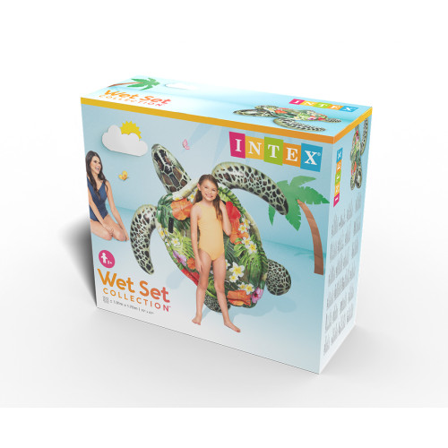 Надувная игрушка Intex 57555NP в форме черепахи для плавания