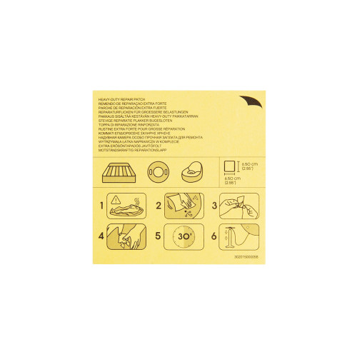 Набор для ремонта надувных изделий Bestway 62068 (в упаковке 10 шт заплаток)
