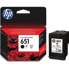 HP 651 Black Original Ink Cartridge для HP DeskJet Ink Advantage 5500, 5600 series