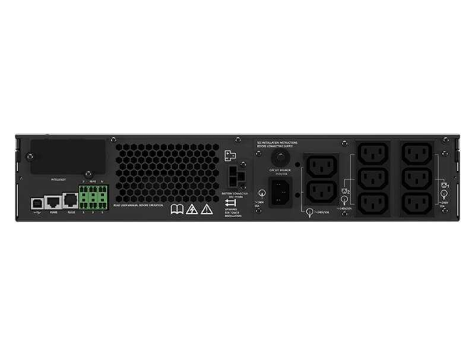 Vertiv Liebert GXT5 1ph UPS, 1kVA, input plug IEC C14 inlet, 2U, output - 230V, output socket groups (8)C13