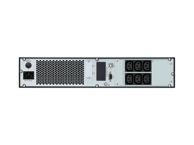 Vertiv GXT RT+ 1ph UPS, 1kVA, input plug IEC60320 C14, 2U, output - 230V, output socket groups (6)C13