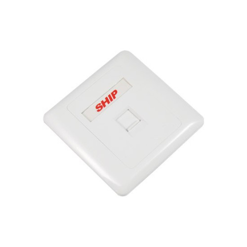 Лицевая панель телекоммуникационная Под 1 модуль SHIP A160-1