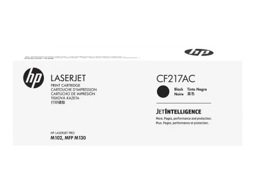 Картридж HP Europe/CF217AC/Лазерный/черный