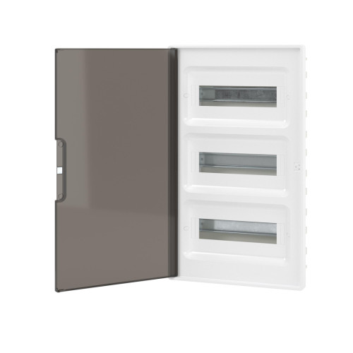 Щиток встраиваемый FRAME белый DKC F36B1WD 36 модулей с тонированной дверцей