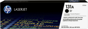 HP CF210A 131A Black LaserJet Toner Cartridge for LaserJet Pro 200 M251/Pro 200 M276, up to 1600 pages.